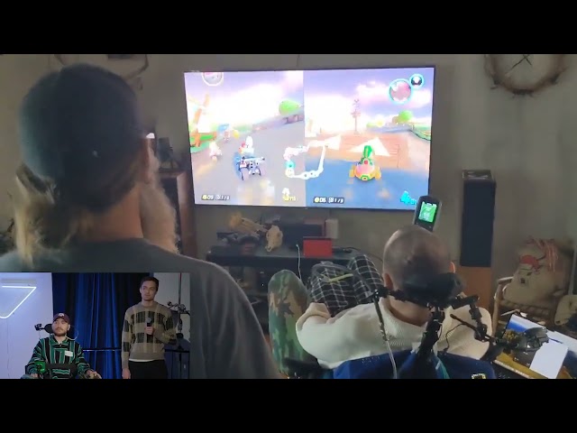The first user of Neuralink plays Mario Kart by using a BMI