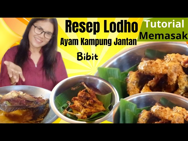 East Java-Style Free-Range Rooster Lodho Recipe