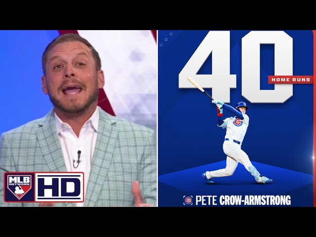 MLB Network reacts to Pete Crow Armstrong hits 40th homer, but Chicago Cubs lose to Marlins 10-3