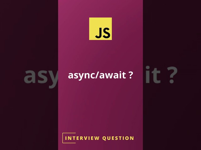 Async Await | JavaScript Interview Question | Code Malayalam