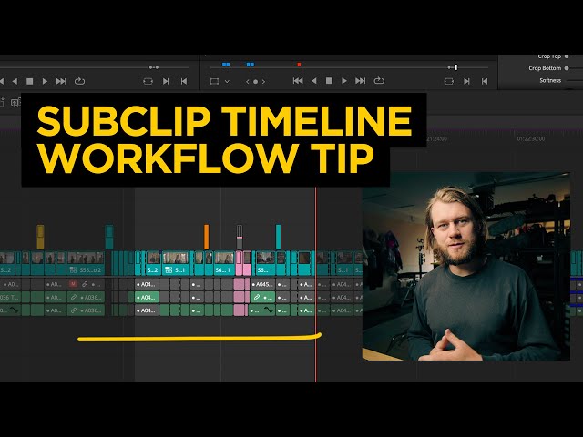Work Faster with this Subclip Editing Trick - Documentary Editing Workflow