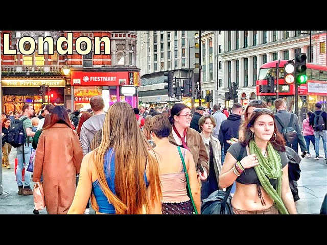 Explore London: Walk Around the Entertainment Centre, Covent Garden, Soho, Oxford Street, Tottenham.