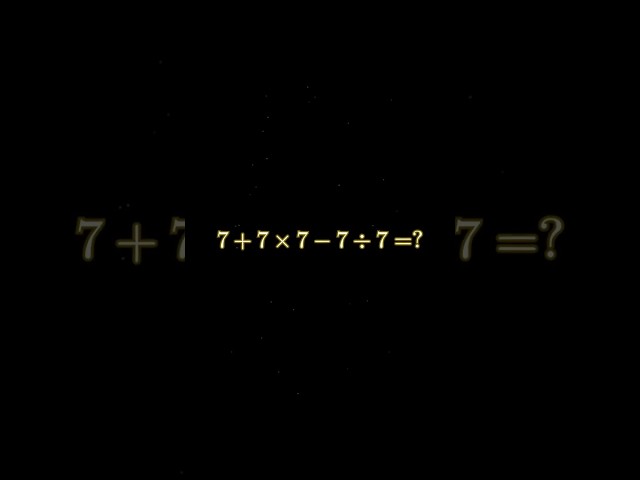 This Looks Easy But You'll Get It Wrong #mathchallenge #brainteaser #shorts