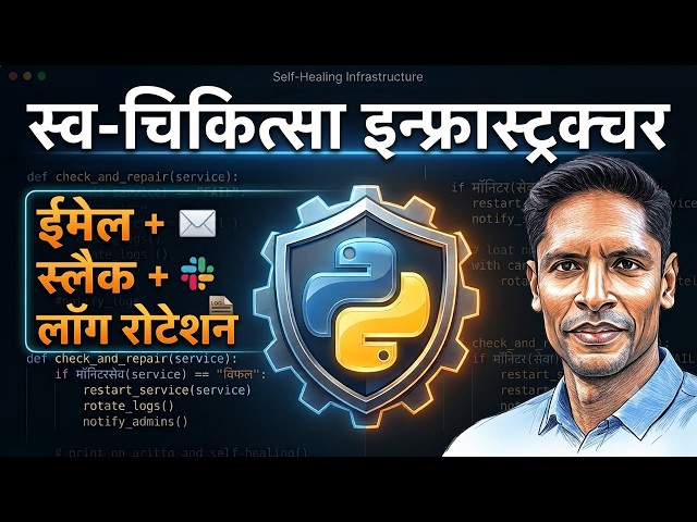 Self-Healing Infrastructure: Learn Python Alerts in Hindi