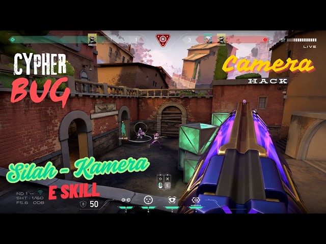 Cypher Kamera BUG - Silah Bug 😱  Valorant  #valorant #shorts
