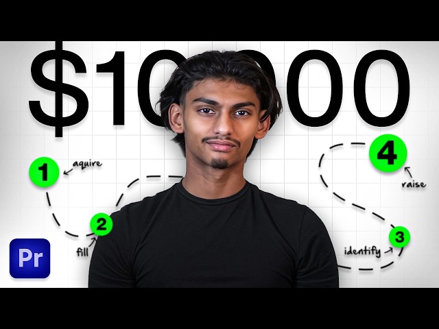 How to Scale to $10K/mo as a Video Editor (4 Steps)