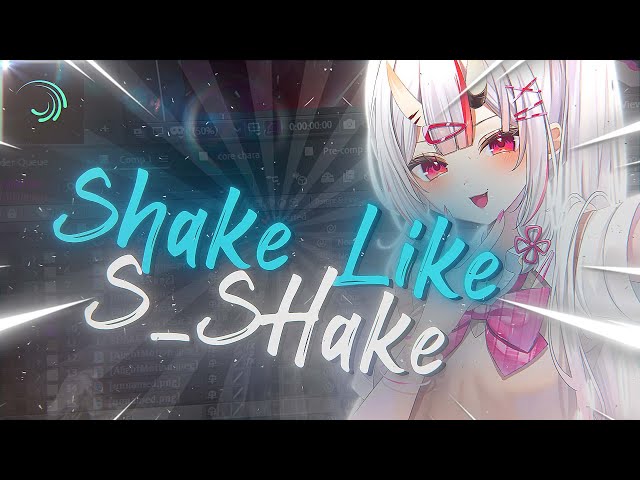 How to make shake like S_Shake for mograph in Alight Motion - Tutorial AMV