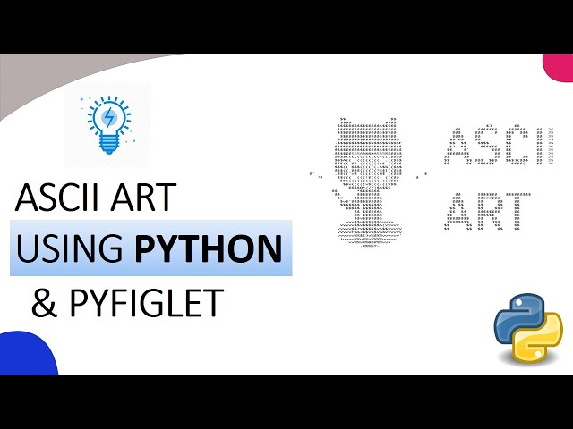 "ASCII Art Using Python & Pyfiglet" l KNOWLEDGE DOCTOR l Mishu Dhar