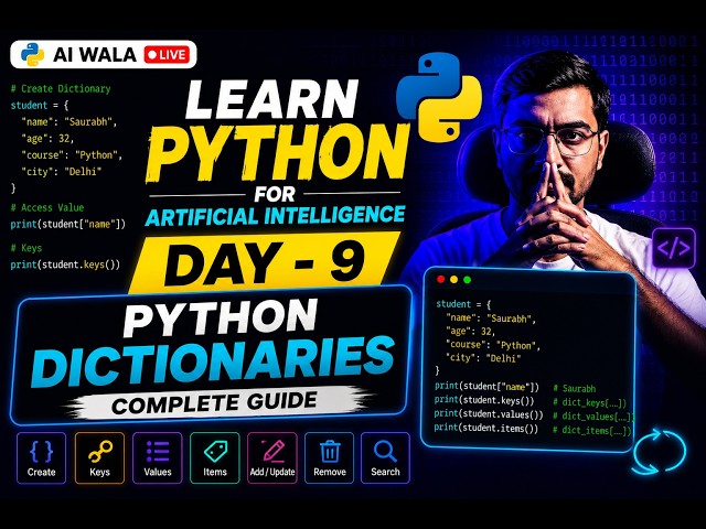 Day 9 - Python Dictionaries
