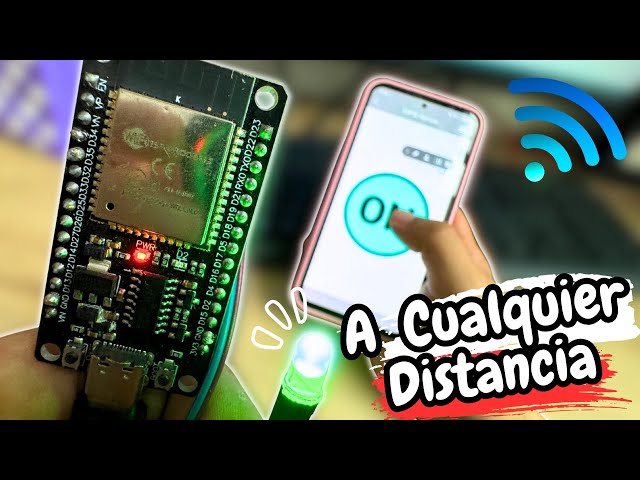 😱 Control your ESP32 with your MOBILE in 5 minutes -DIY Domotic-