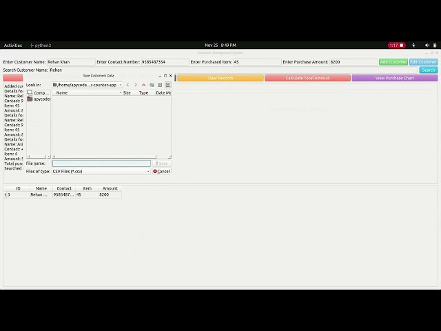 Python GUI Tutorial: Customer Management System with PyQt5