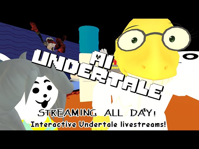 🔴LIVE (24/7) - AI Generated Undertale! | Suggest Topics With "!topic Topic" (ALPHYS UPDATE)