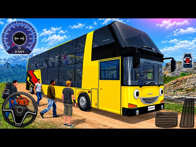 Offroad Bus Simulator | Classic City Bus Driving - Android GamePlay
