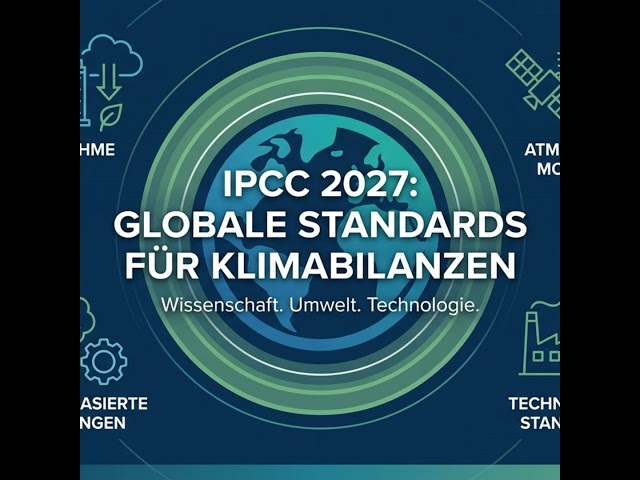 IPCC 2027: Neue Regeln für den Klimaschutz!