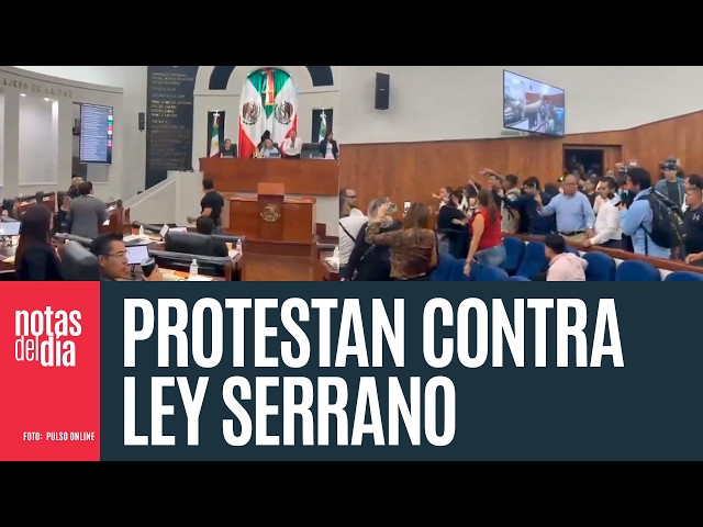 Héctor Serrano's law criminalizing the press sparks outrage in SLP