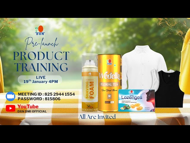 Pre-Launch Product Training - January 2026