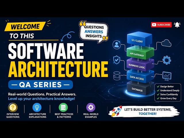 Software Architecture Q&A | Top Architecture Interview Questions & Answers | System Design