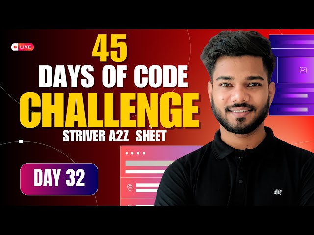 🔥 Day 32 of Solving 455 problems in 45 Days of Code | BIT MANIPULATION