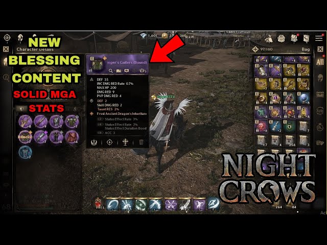 NIGHT CROWS - NEW BLESSING CONTENT 