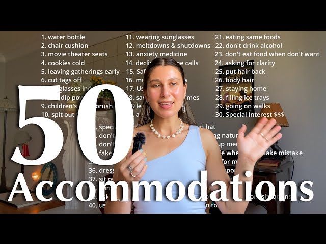 50 Accommodations I Use As An Autistic Adult