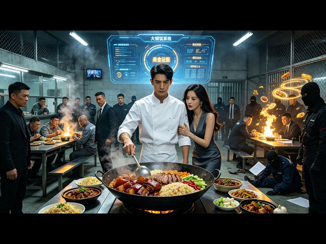 [Multi SUB] ｜他绑厨神系统用美食征服恶霸囚犯，各方势力来搞事全被饭菜收买，厨艺反杀暗杀阴谋护住身边人！#剧能充电站 #MiniDrama#精彩大陆短剧