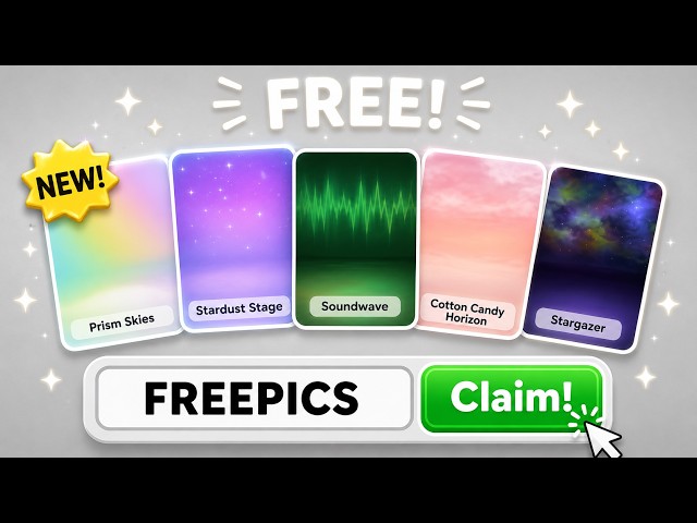 How to Get & Use NEW Roblox Profile Backgrounds! (FREE)