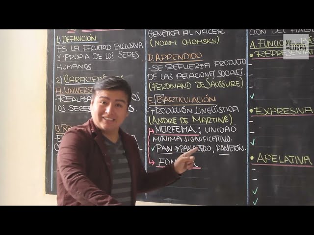 EL LENGUAJE - LENGUAJE