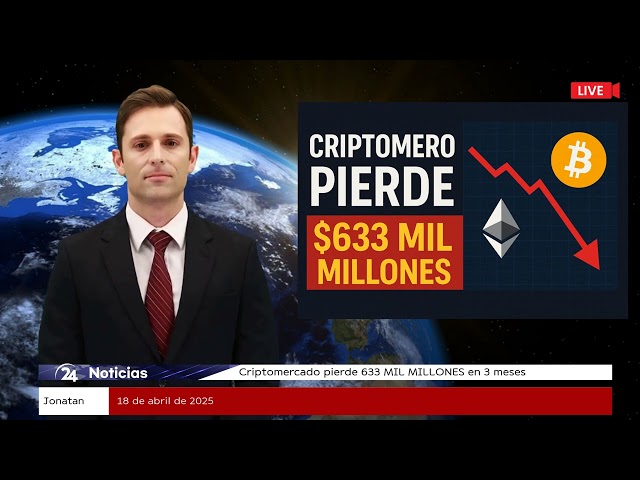 📉 Criptomercado pierde 633 MIL MILLONES en 3 meses | ¿Fin del bull market?