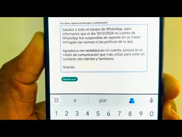 HOW TO CONTACT WHATSAPP TO RESTORE YOUR SUSPENDED ACCOUNT