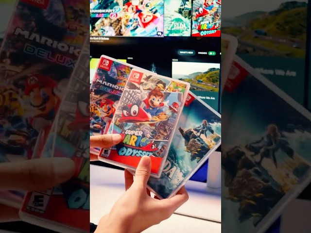 Playing Switch Games...on a PS5