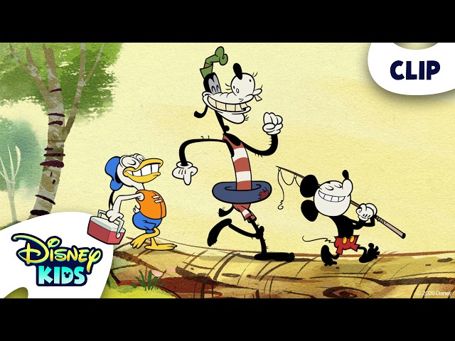 Who STOLE Mickey’s Swimming Hole?! 😳🌊 | Mickey Mouse (Shorts) | @disneykids