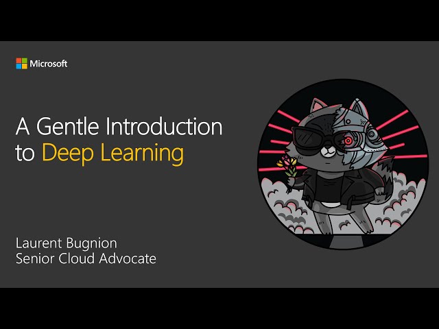 A Gentle Introduction to Deep Learning 01: Introduction