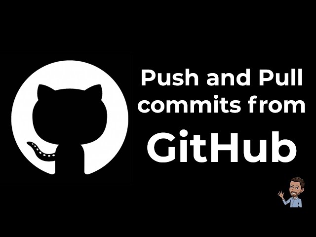 Push and pull commits to GitHub using GitBash for beginners!