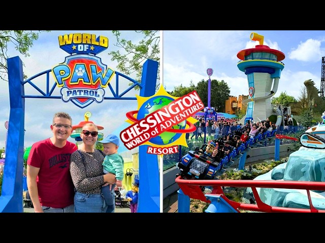 World Of PAW Patrol OPENING DAY! Chessington World Of Adventures NEW AREA