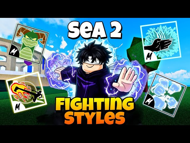 How to Get EVERY Second Sea Fighting Style in Blox Fruits! Full Showcase + Requirements