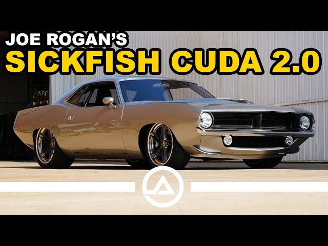 El Cuda "Sick Fish" de 750 hp de Joe Rogan | ¡El Cuda '70 perfecto reconstruido por Roadster Shop...