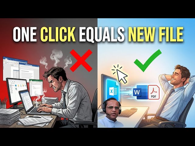 65. Stop Creating Files Manually! Create New Documents from Excel