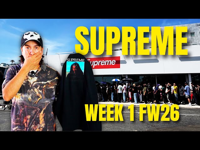 Supreme Week 1 FW26 In-Store Pick-Ups (Star Wars & Jesus Collab)