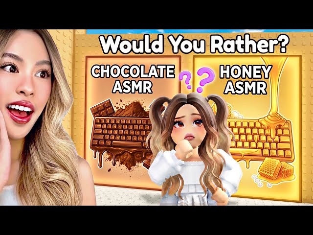 ROBLOX Would You Rather ASMR TOWER (OBBY)