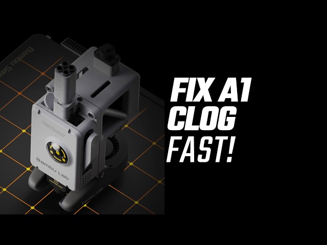 Top 3 Fixes for Bambu Lab A1 Filament Clogs (Fast & Easy)