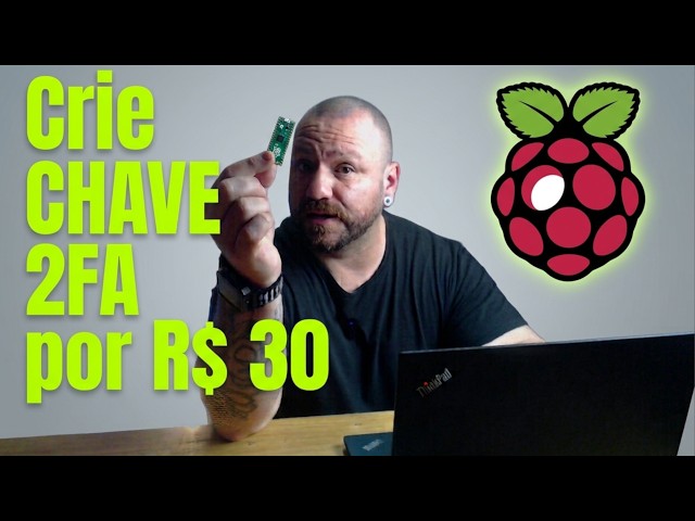 Transformei um Raspberry Pi Pico em uma CHAVE 2FA!
