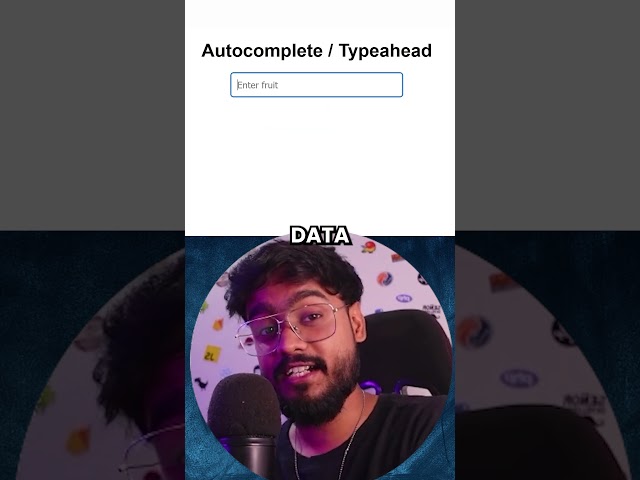 Autocomplete / Typeahead System Design in React JS 🔥🔥 #reactjs #javascript #reactjstutorial