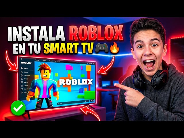 How to INSTALL Roblox on Smart TV 2026 ✅