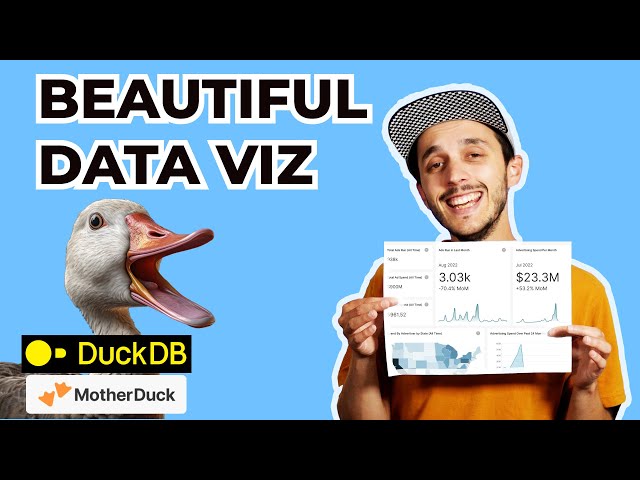 Data Visualisation Tools With DuckDB & MotherDuck - Hex/Preset