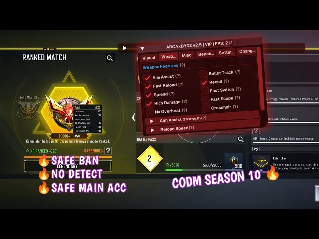 APK MOD MENU CALL OF DUTY MOBILE SEASON 10 | CHEAT CODM TERBARU 2025