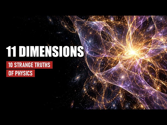 Ten Strange Truths of Physics | M-Theory, K-Theory, Anyons, Holography and More