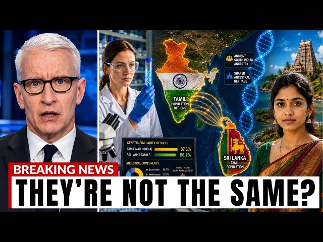 Scientists Compared Tamil DNA Across India and Sri Lanka — The Results Shocked Everyone