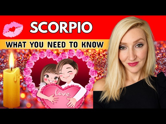 SCORPIO YOUR LOVE LIFE! THIS IS WHAT YOU MUST KNOW! IT'S URGENT CURRENT ENERGIES!