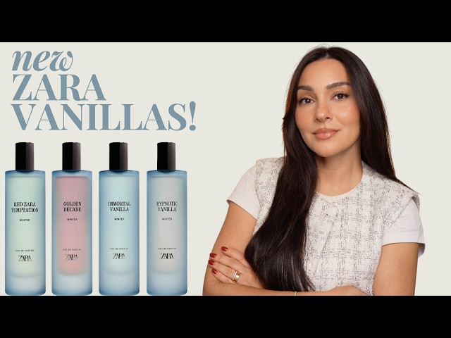 I Tried ALL The NEW Zara Vanilla Perfumes (One Smells Straight-Up Niche!)