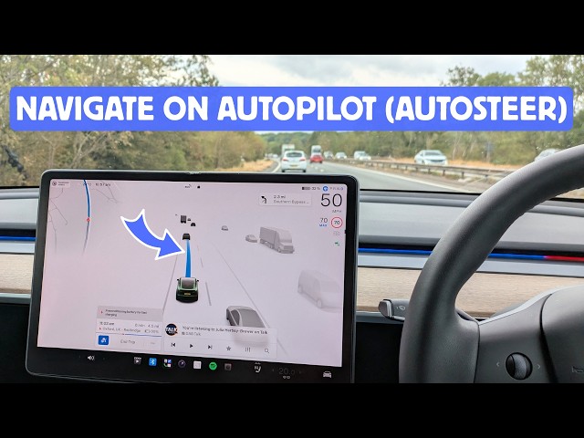 Tesla Navigate on Autopilot / Autosteer: UK Real World Test 2026 (EAP)